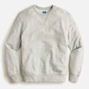 J.Crew French Terry Crewneck Sweatshirt, Men's Large, grey